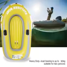 PVC Inflatable Kayak Canoe 2 Person Rowing Air Boat Fishing Drifting Diving